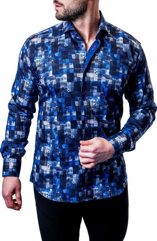 Mens Einstein Blurred Gingham Shirt Product Image