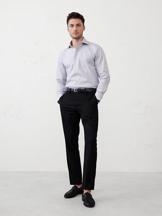 Slim Dobby Dress Shirt Product Image