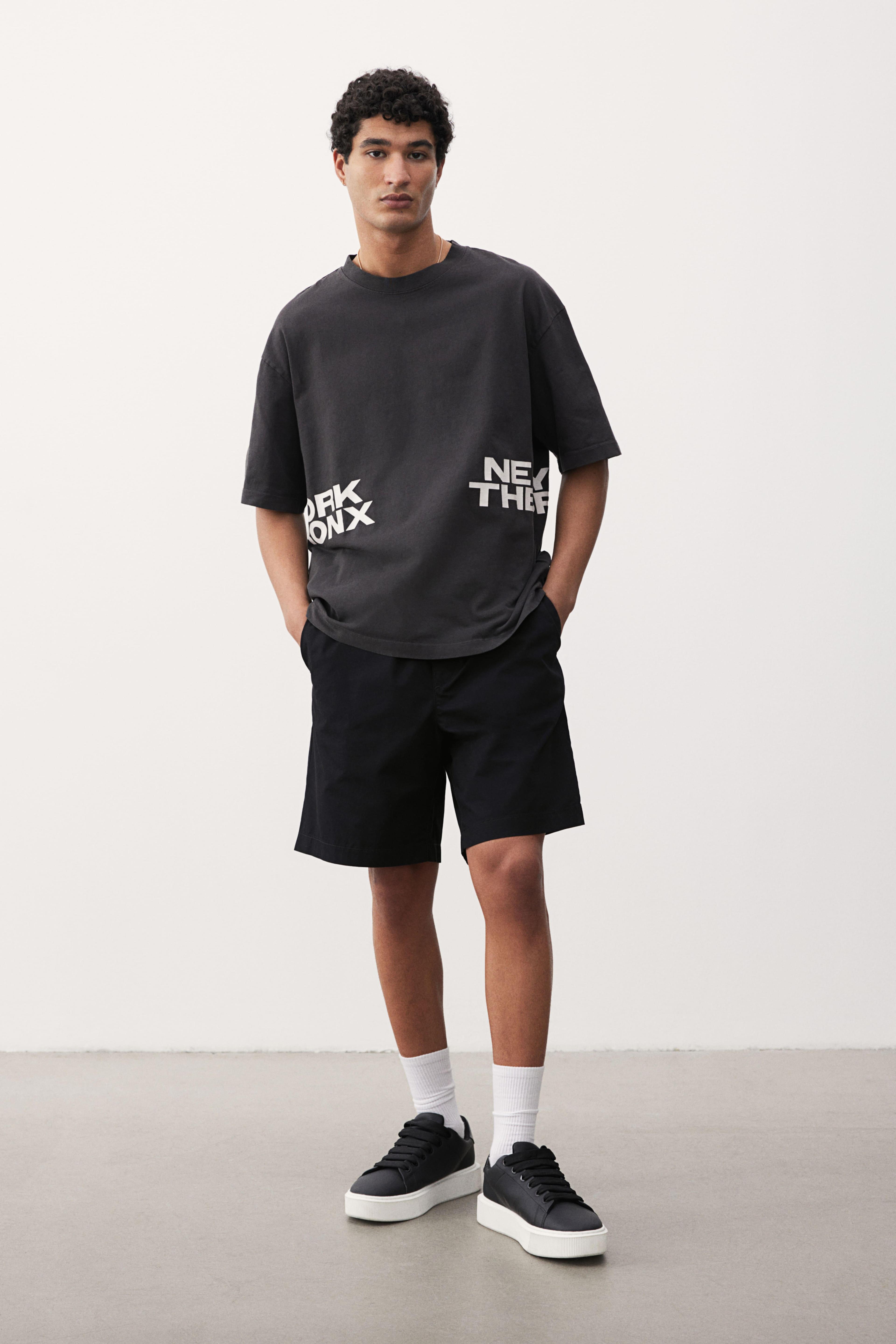 Regular-Fit Canvas Shorts Product Image