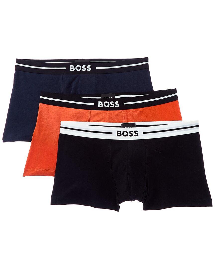 HUGO BOSS 3pk Bold Boxer Trunk In Multi Product Image