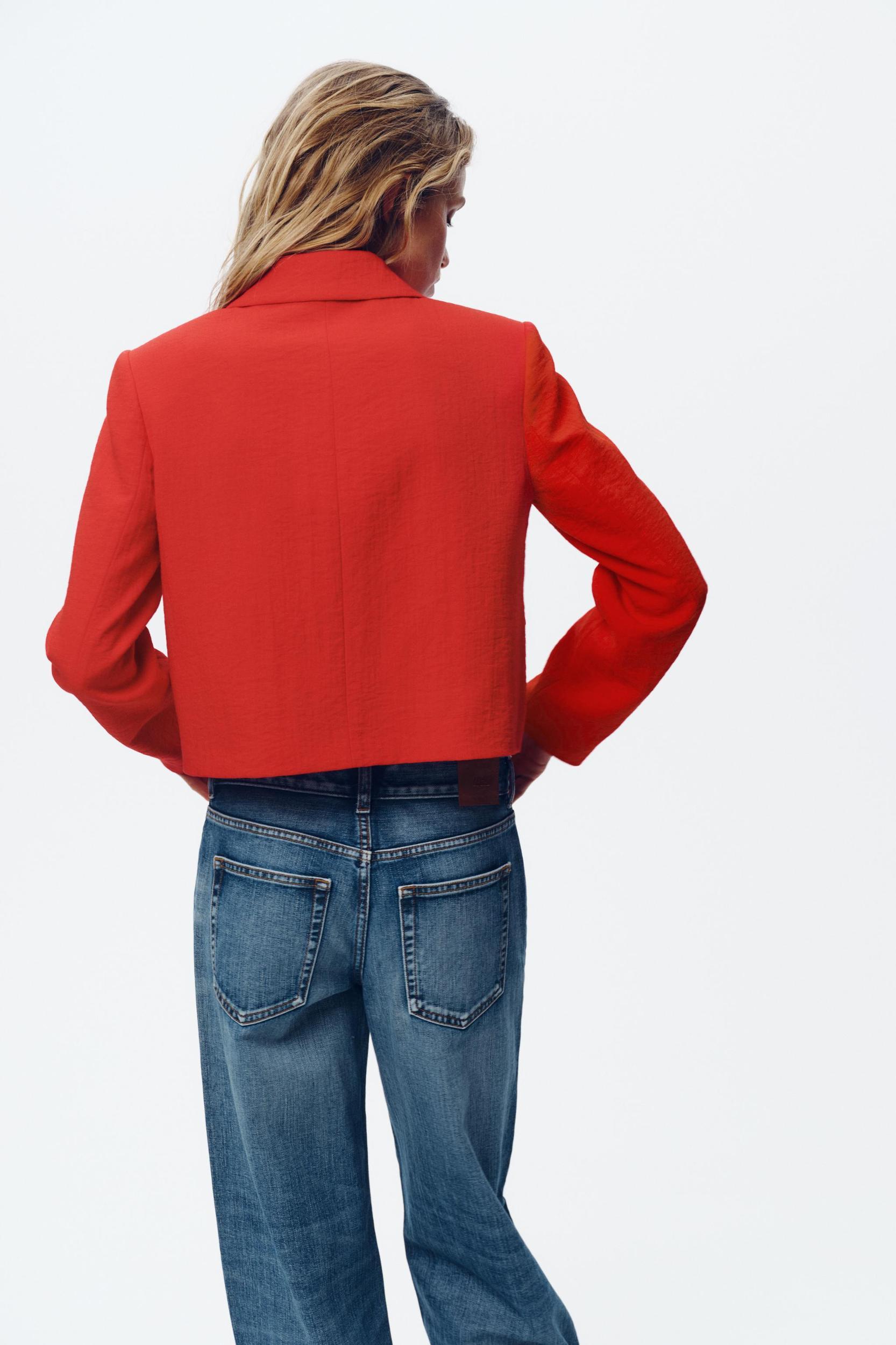 BLAZER WITH SHOULDER PADS Product Image