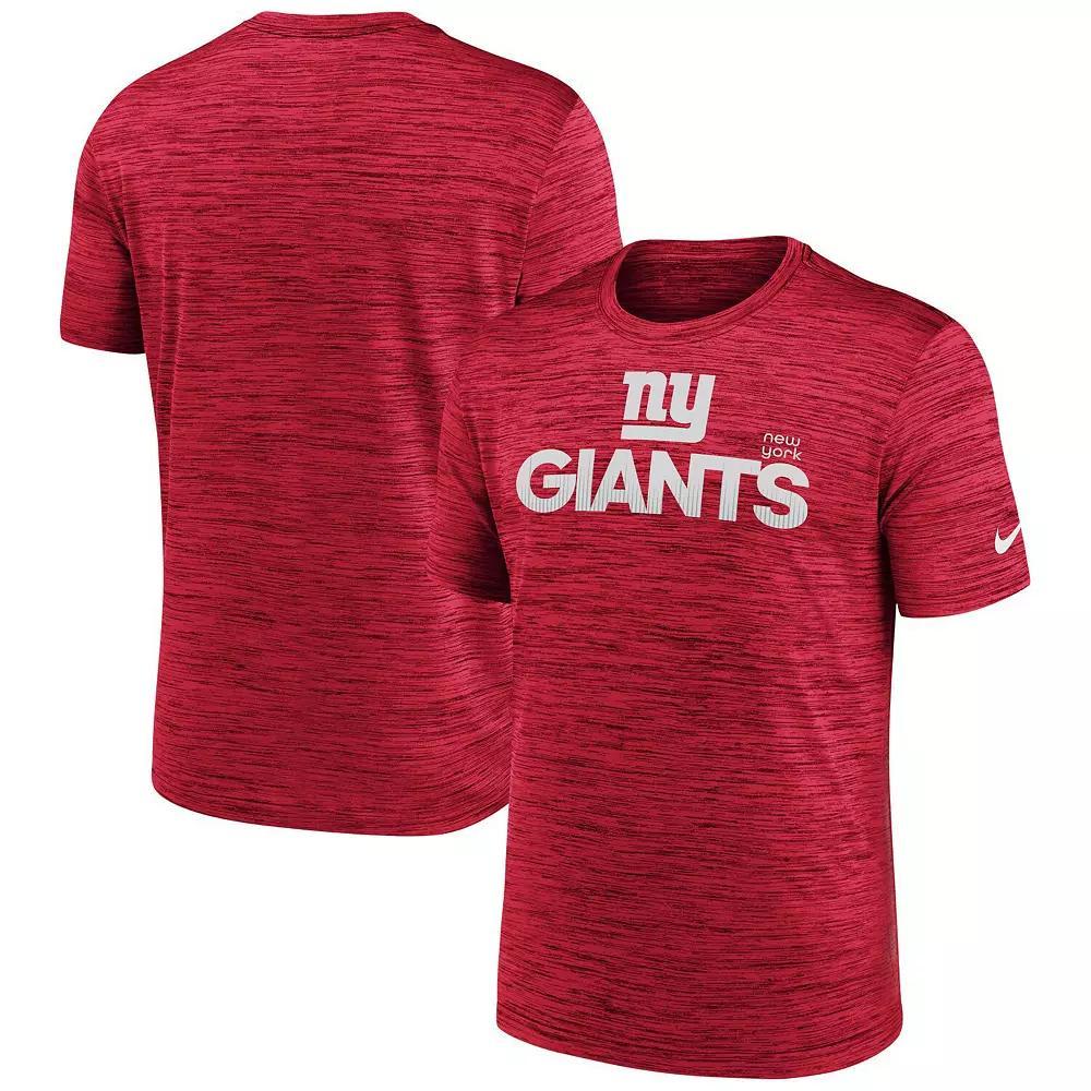 Men's Nike Red New York Giants Blitz Velocity Modern Performance T-Shirt,  Product Image
