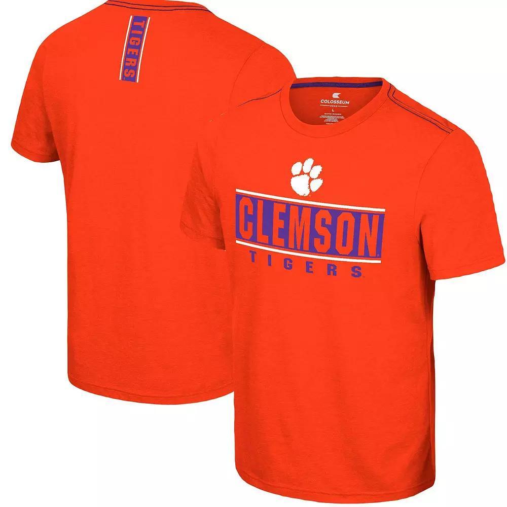 Men's Colosseum  Orange Clemson Tigers No Problemo T-Shirt, Size: Large Product Image