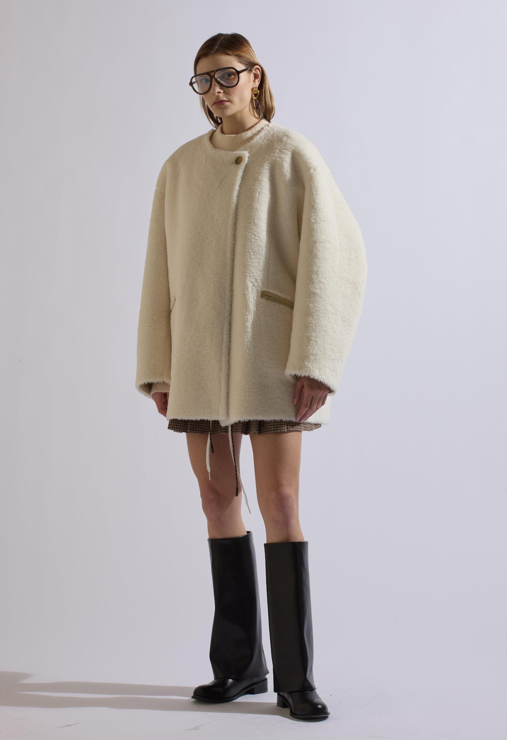 Rose Reversible Shearling Jacket Product Image