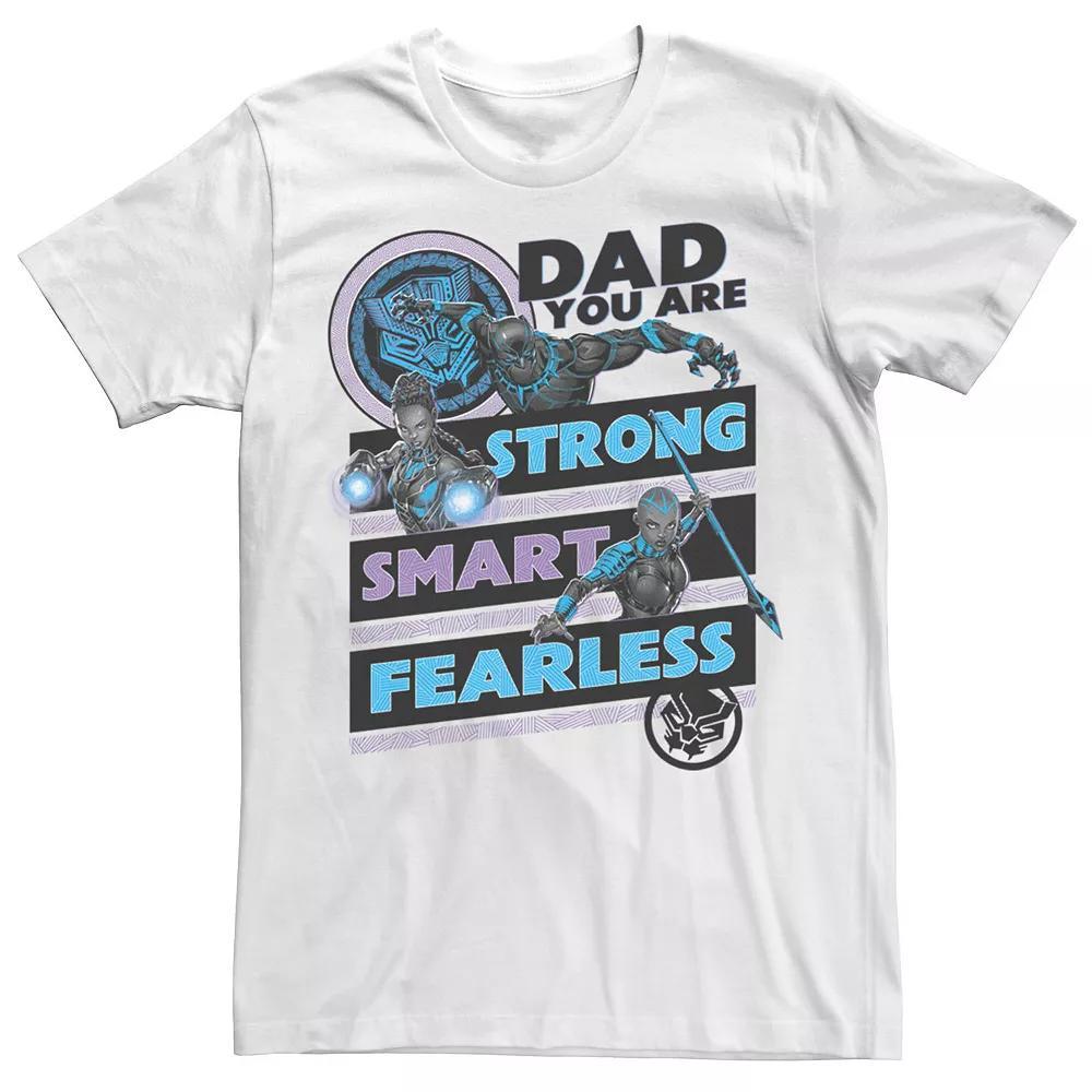 Men's Marvel Black Panther Dad You Are Tee, Size: Medium, White Product Image