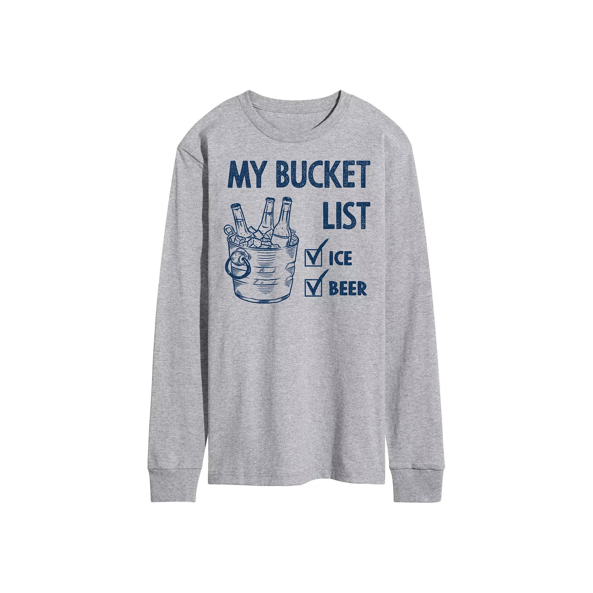 Men's "Bucket List" Graphic Tee,  Product Image