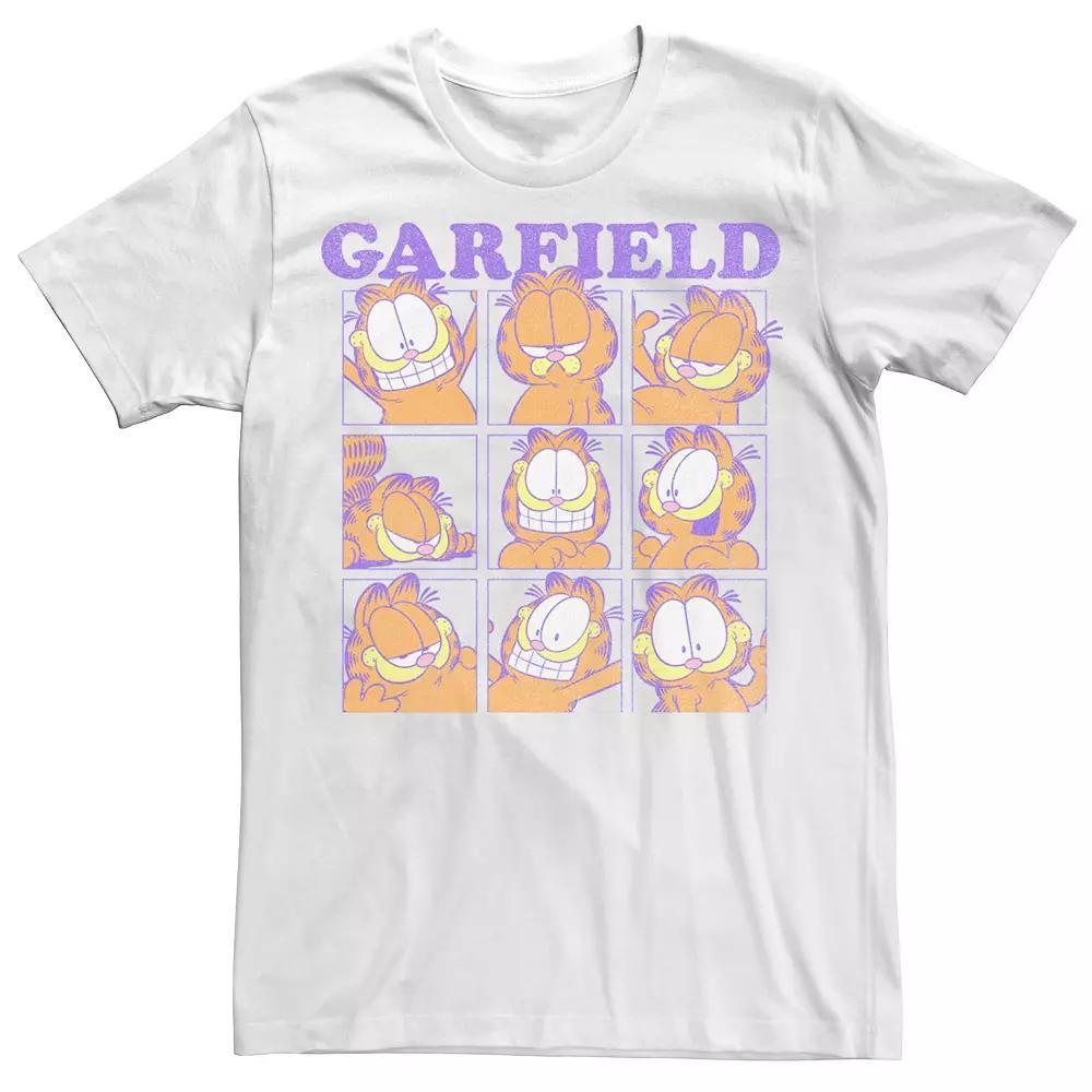 Men's Garfield Grid Boxed Up Retro Tee,  Product Image