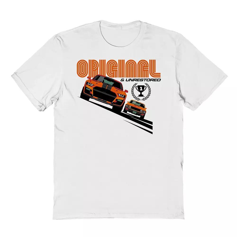 Men's Original & Unrestored Trophy Cup Car Graphic Tee,  Product Image