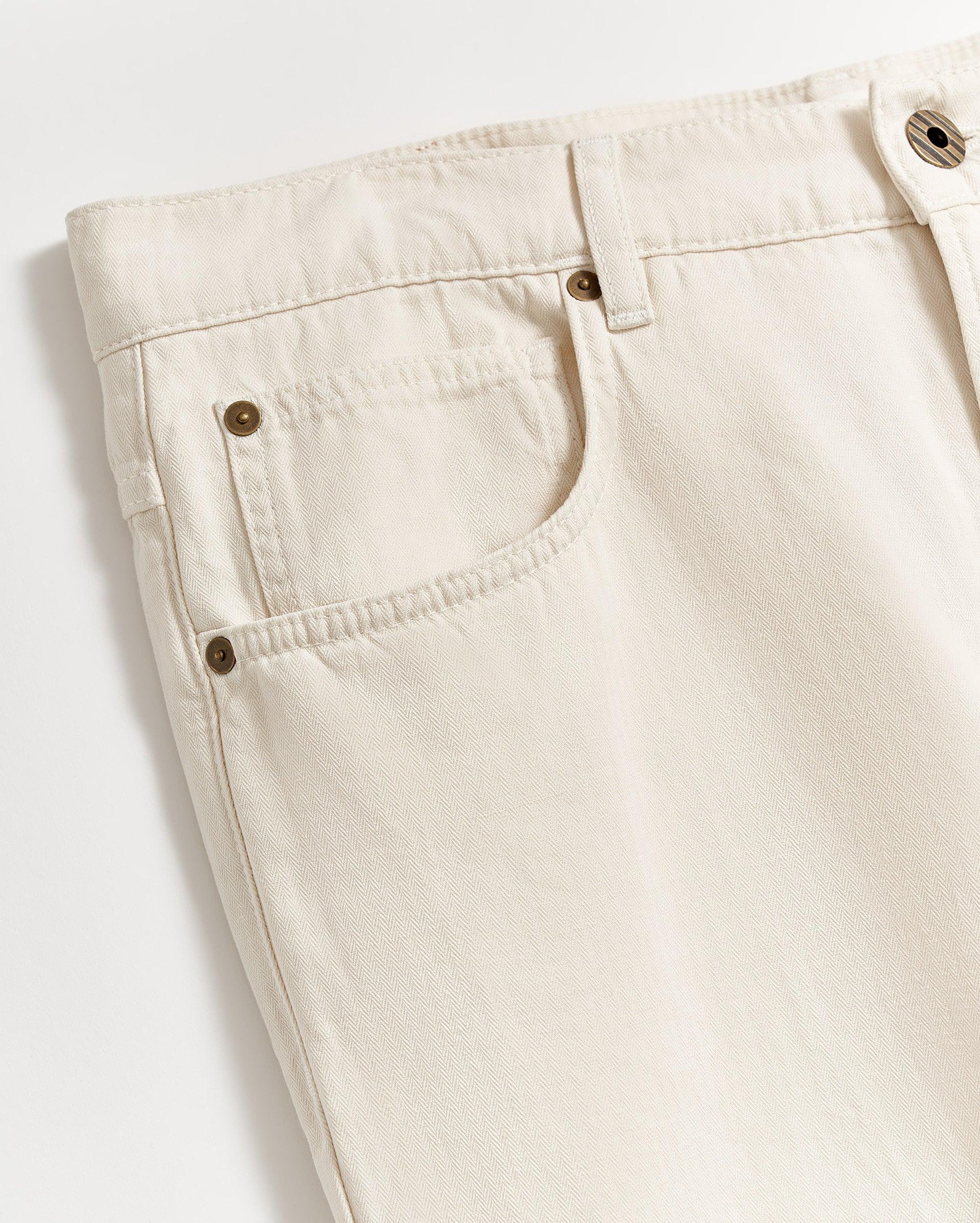 Cotton Linen 5 Pocket Pant -  Product Image