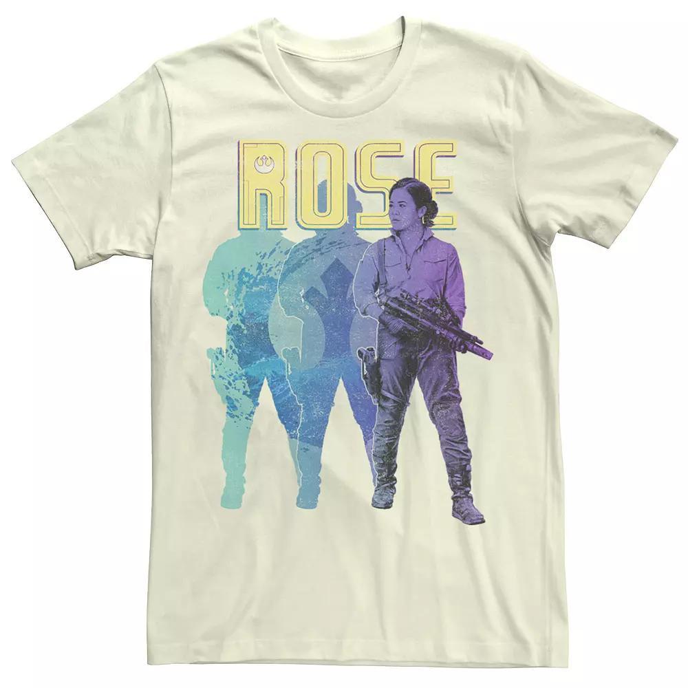 Men's Star Wars The Rise Of Skywalker Rose Gradient Portrait Tee,  Product Image