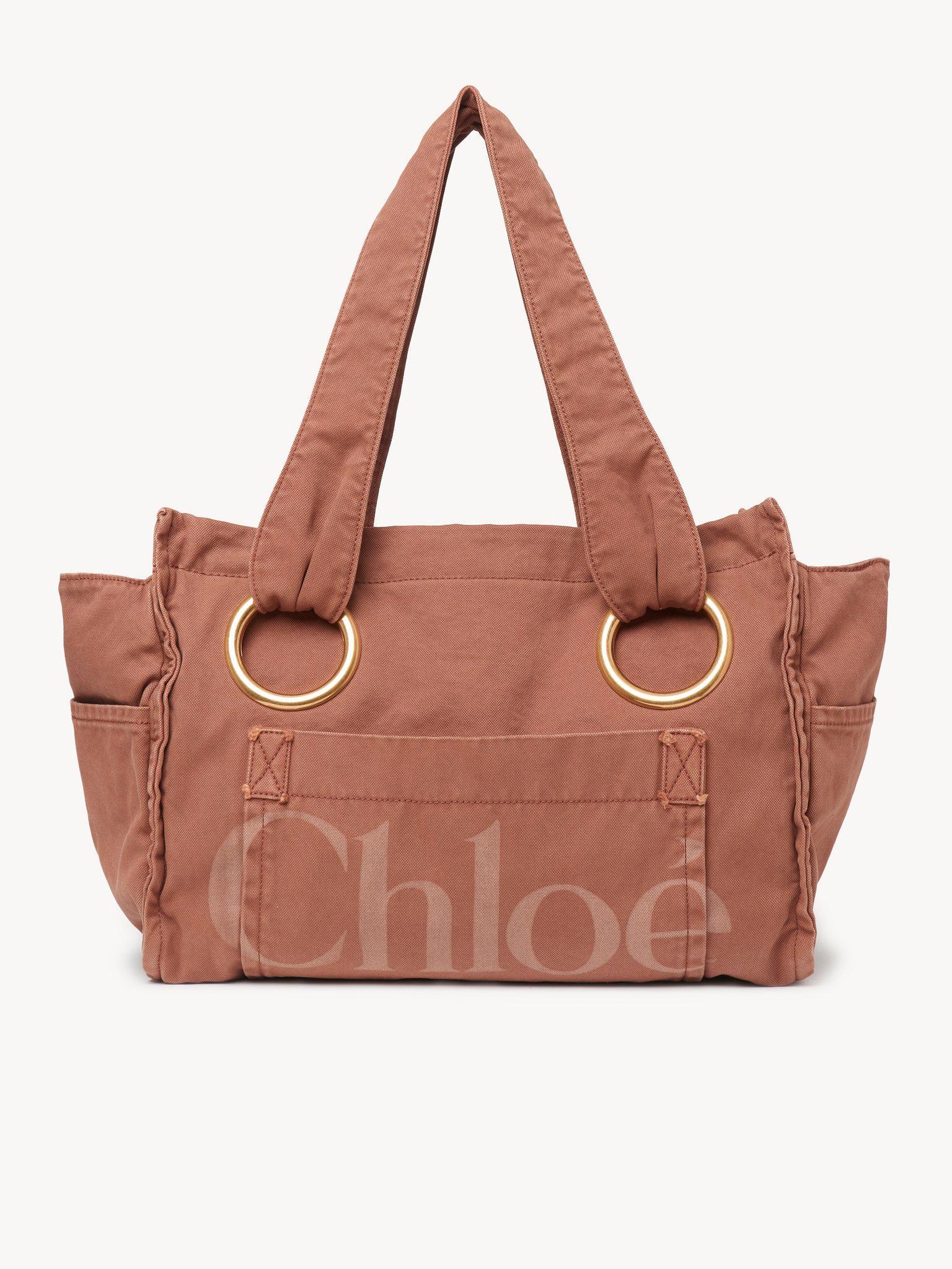 Chloé Plage tote bag in cotton Product Image