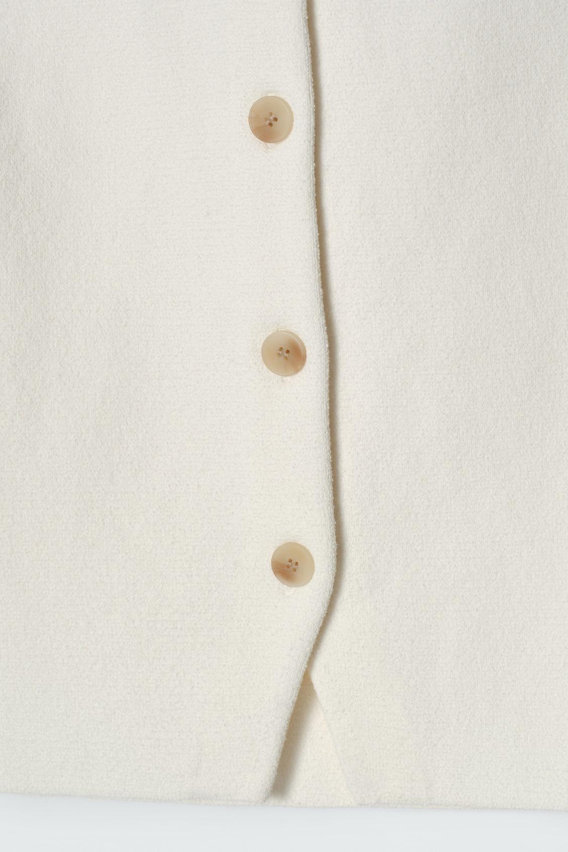 KNITTED COTTON VEST Product Image