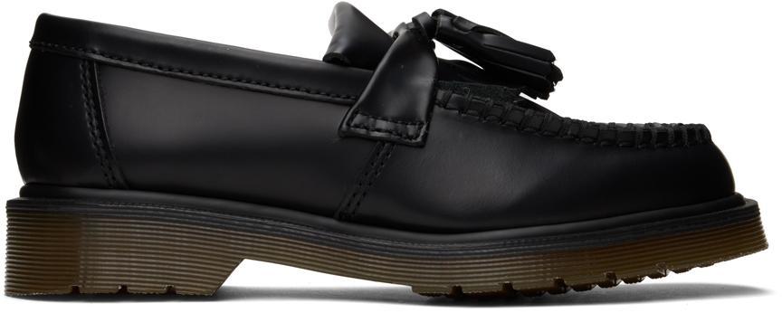 DR. MARTENS' Black Adrian Loafers Product Image