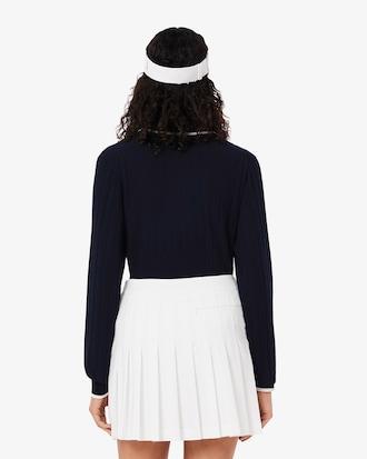 Polo Collar Stretch Golf Sweater Product Image