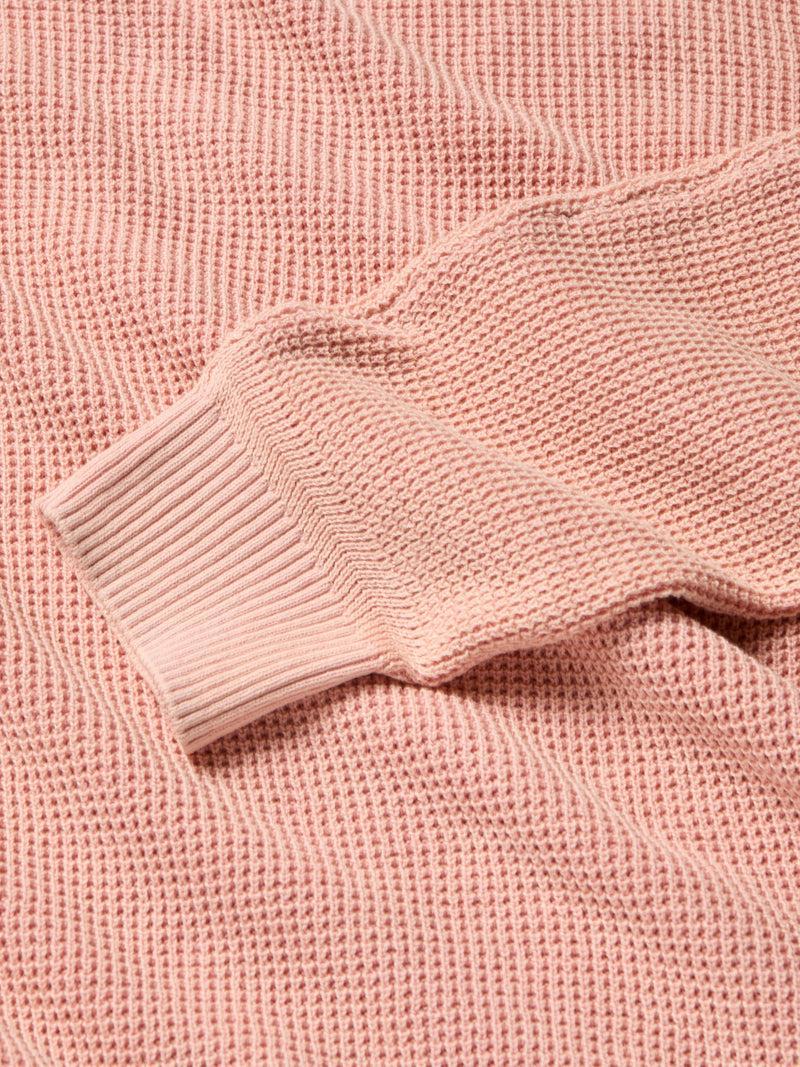 Sunwashed Crewneck Sweater - Coral Dawn Product Image