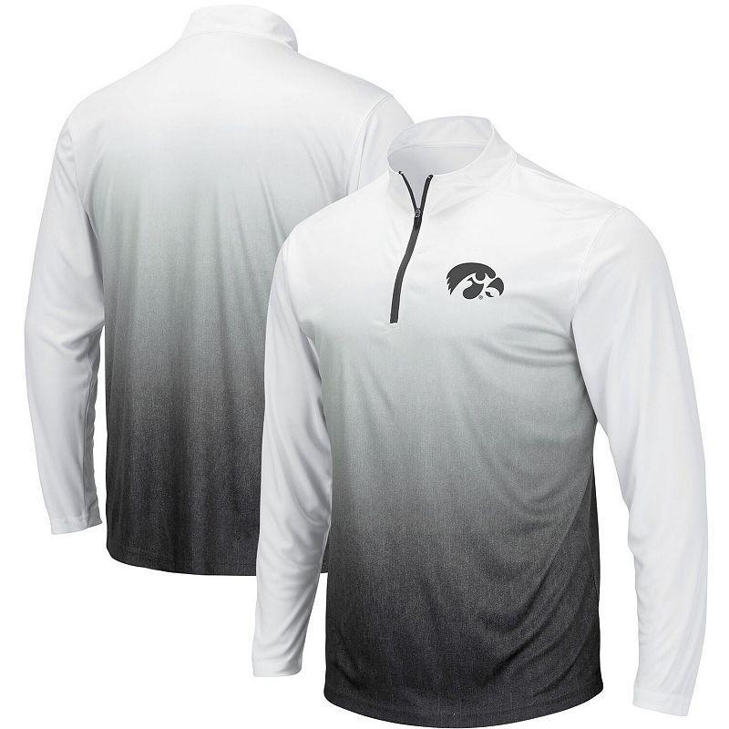 Men's Colosseum Gray Oklahoma Sooners Magic Team Logo Quarter-Zip Jacket, Size: Small, Grey Product Image