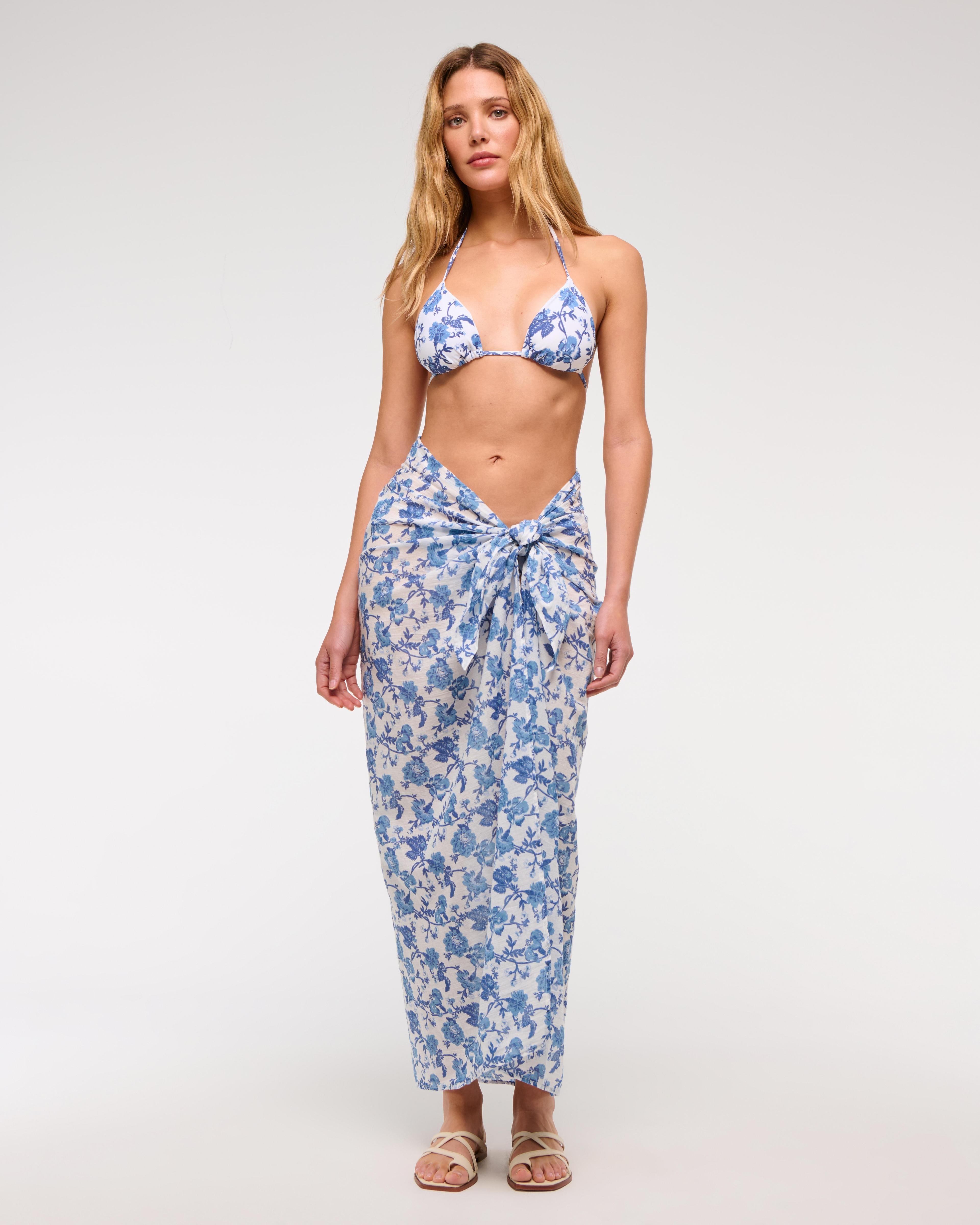 Long-Length Sarong Coverup Product Image