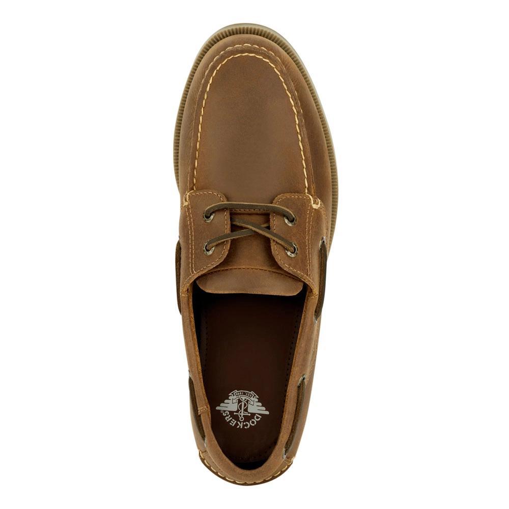 Dockers Mens Castaway Leather Casual Classic Boat Shoe - Wide Widths Available, Tan, Size 9.5 Product Image