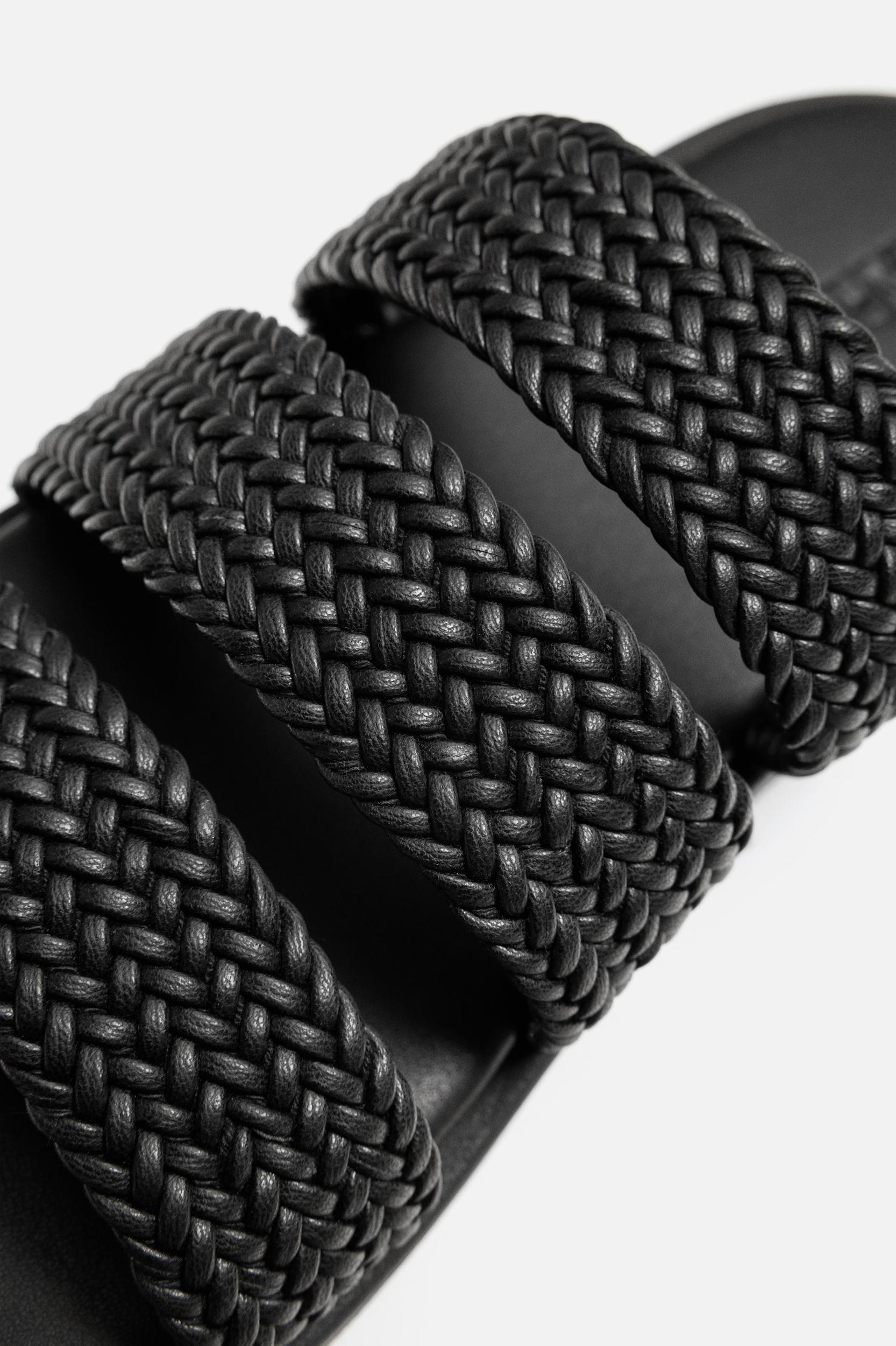 BRAIDED STRAP SANDALS Product Image