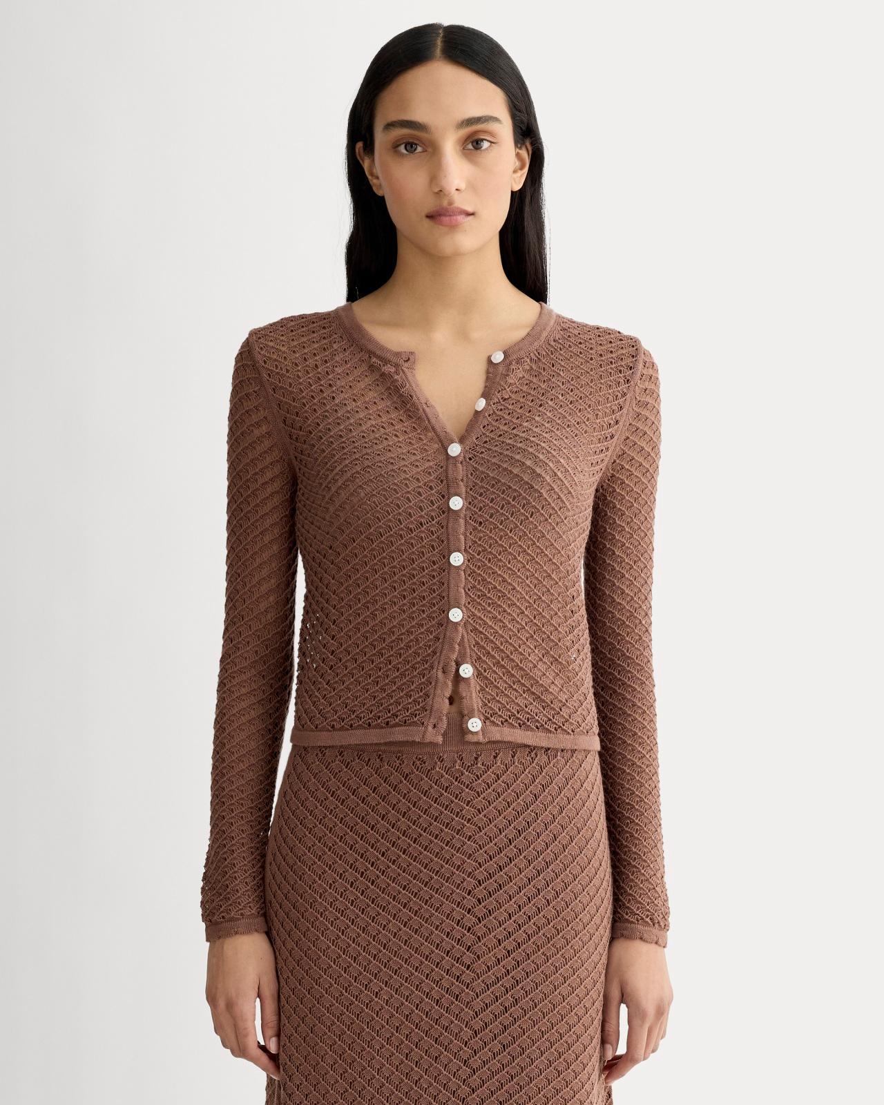 Womens Lace Knit Cardigan by Everlane Product Image