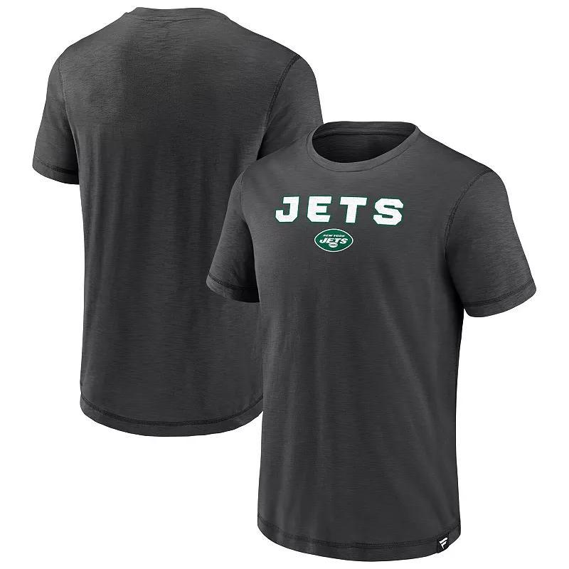 Men's Fanatics Black New York Jets Jump The Gun Act Fast T-Shirt,  Product Image