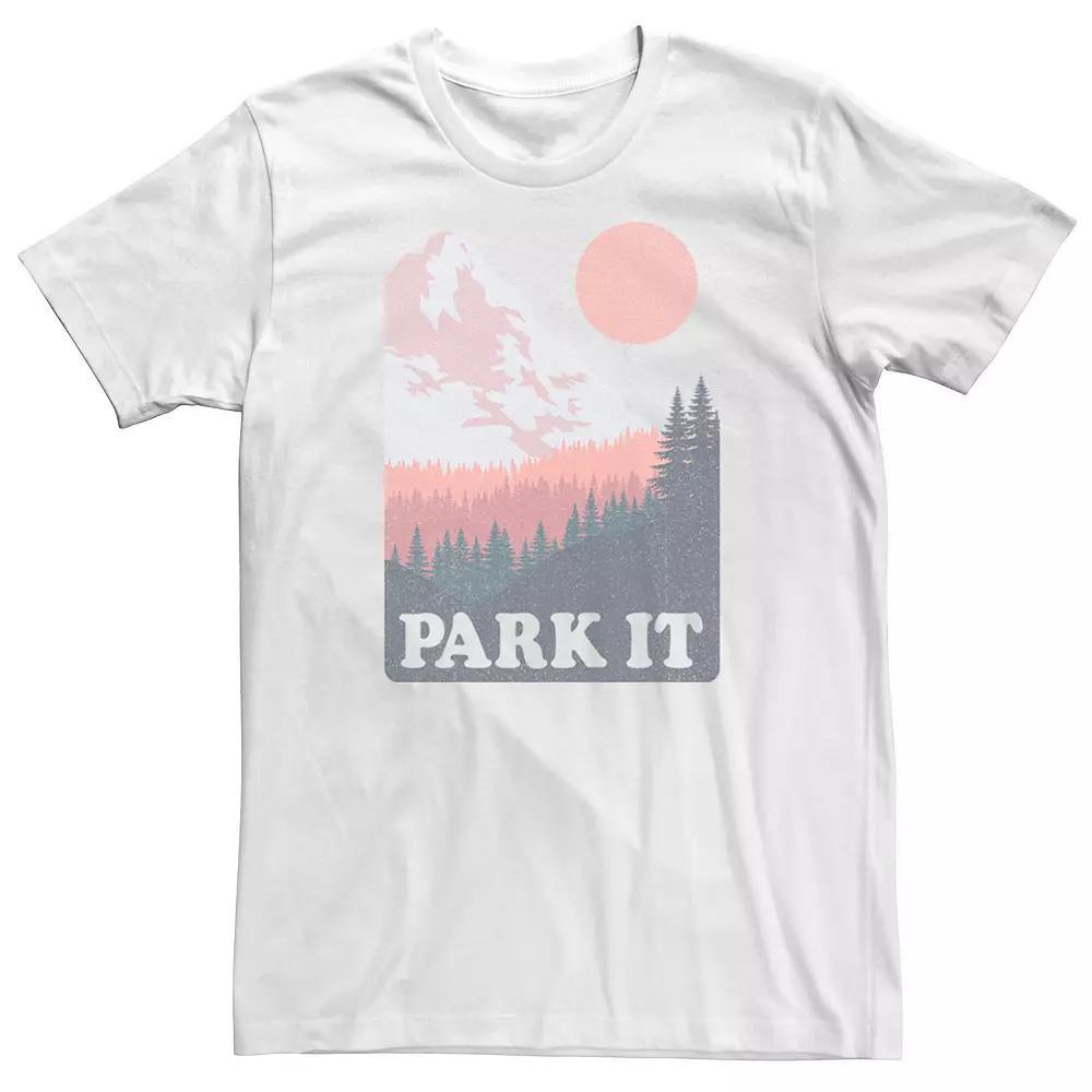 Big & Tall Park It Mountain and Forest Landscape Graphic Tee, Men's,  Product Image