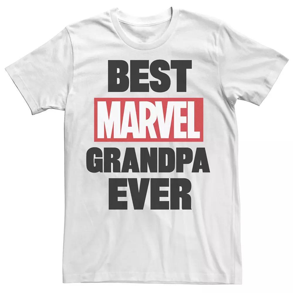 Men's Marvel Best Marvel Grandpa Graphic Tee,  Product Image
