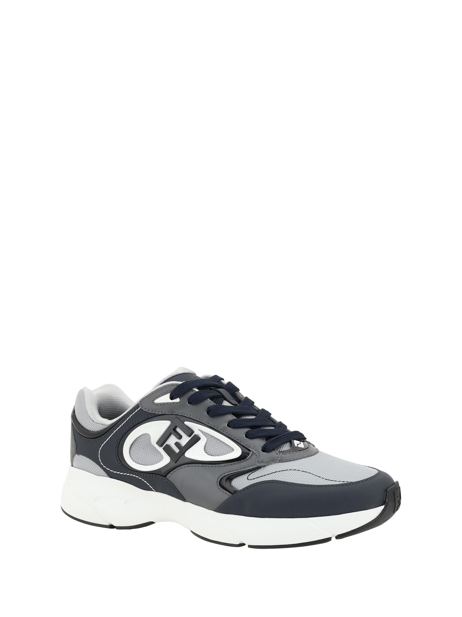 FENDI Sneakers In Gray Product Image