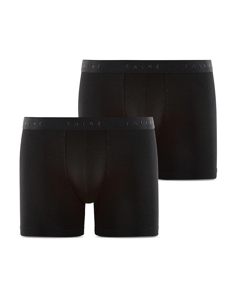 Falke 2 Pack Cotton Boxer Briefs Black XL Product Image