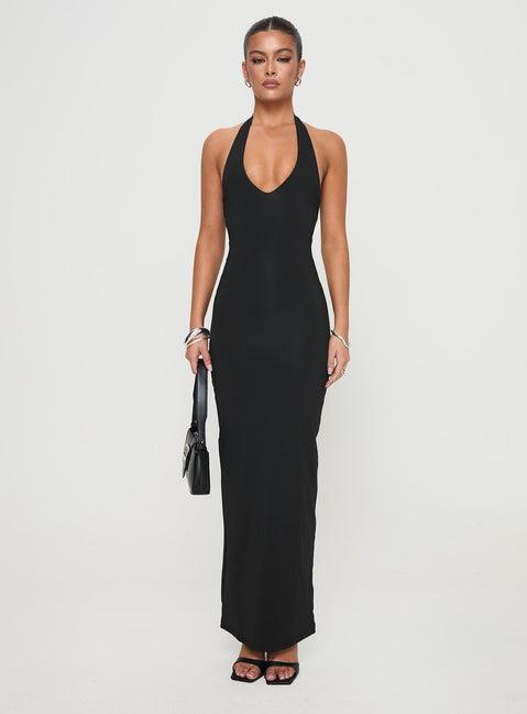 Spicy Maxi Dress Black Product Image