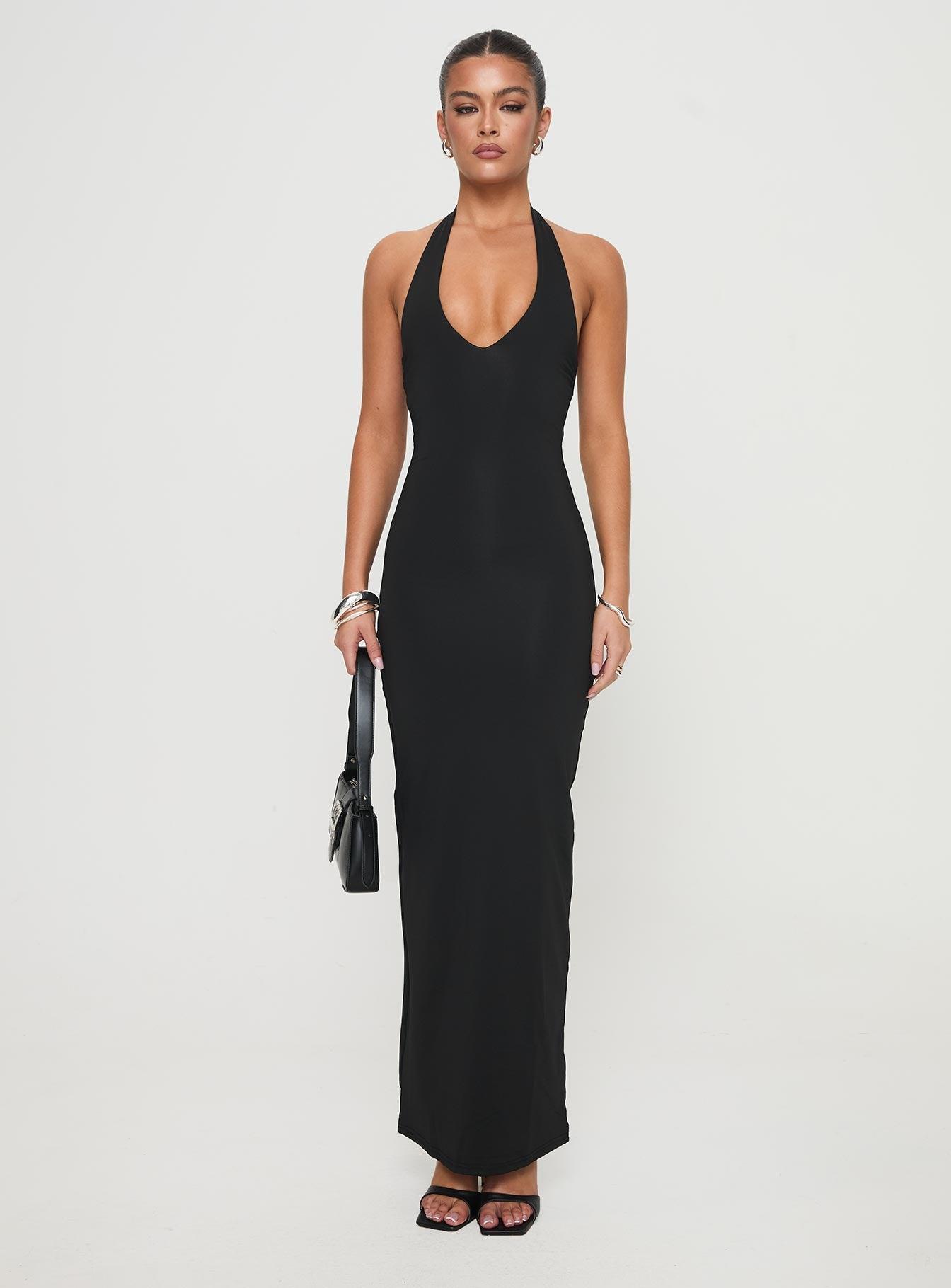 Spicy Maxi Dress Black Product Image