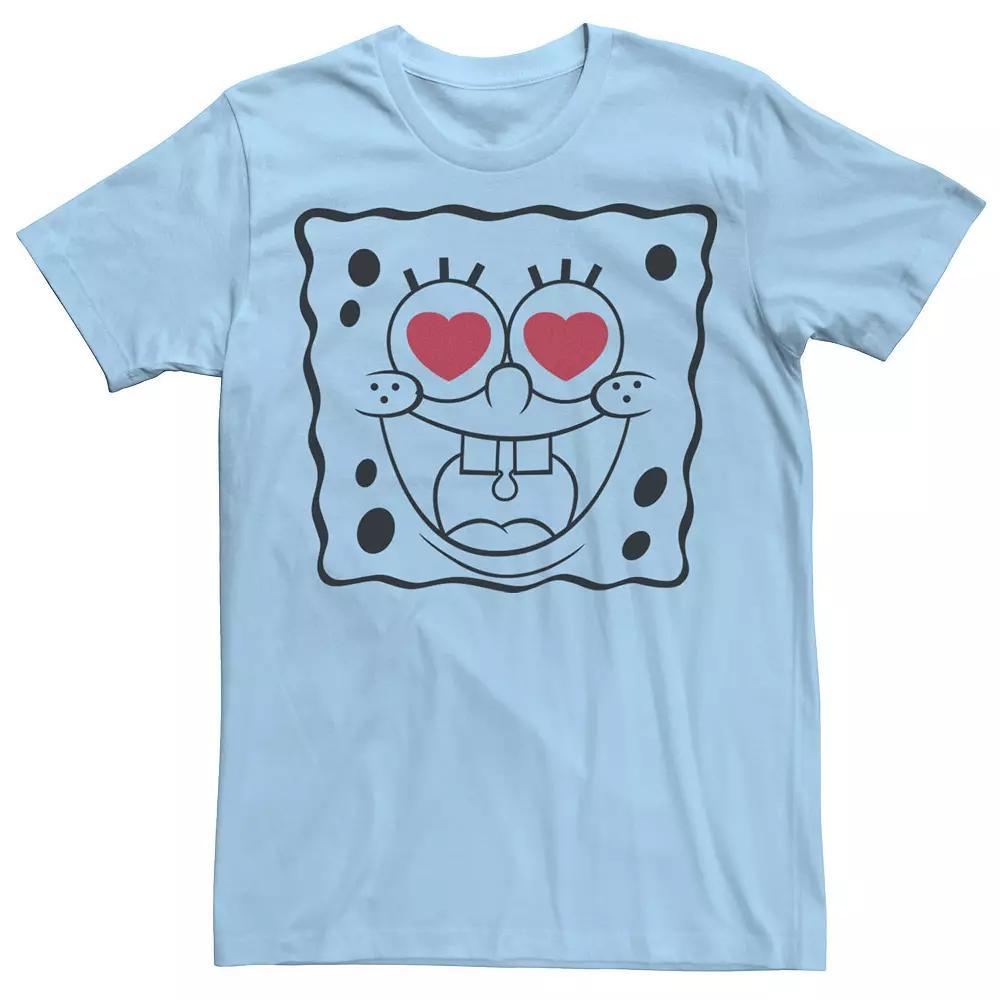 Men's Nickelodeon SpongeBob SquarePants Heart Eyes Graphic Tee,  Product Image