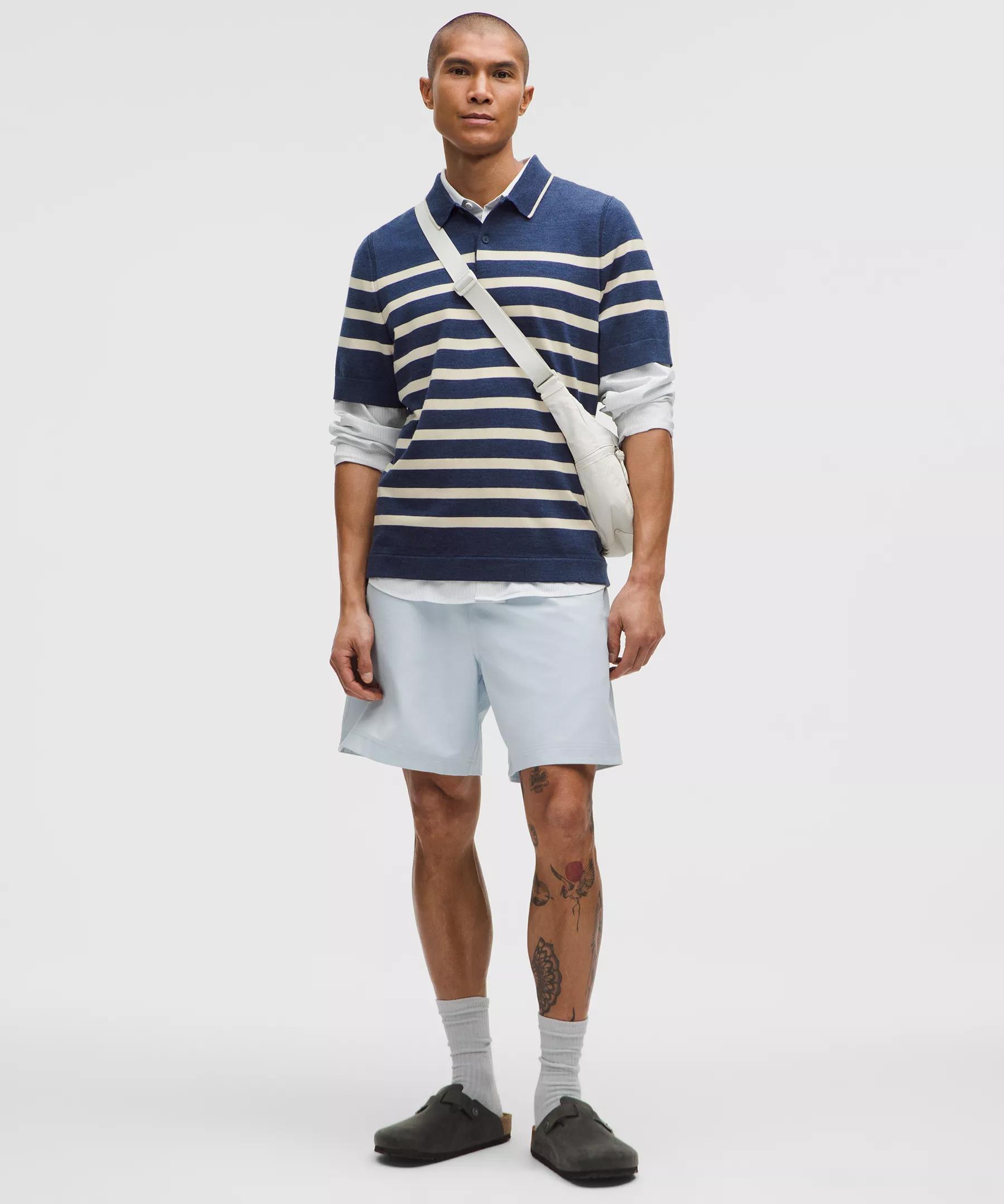 New Venture Short-Sleeve Knit Polo Shirt Product Image