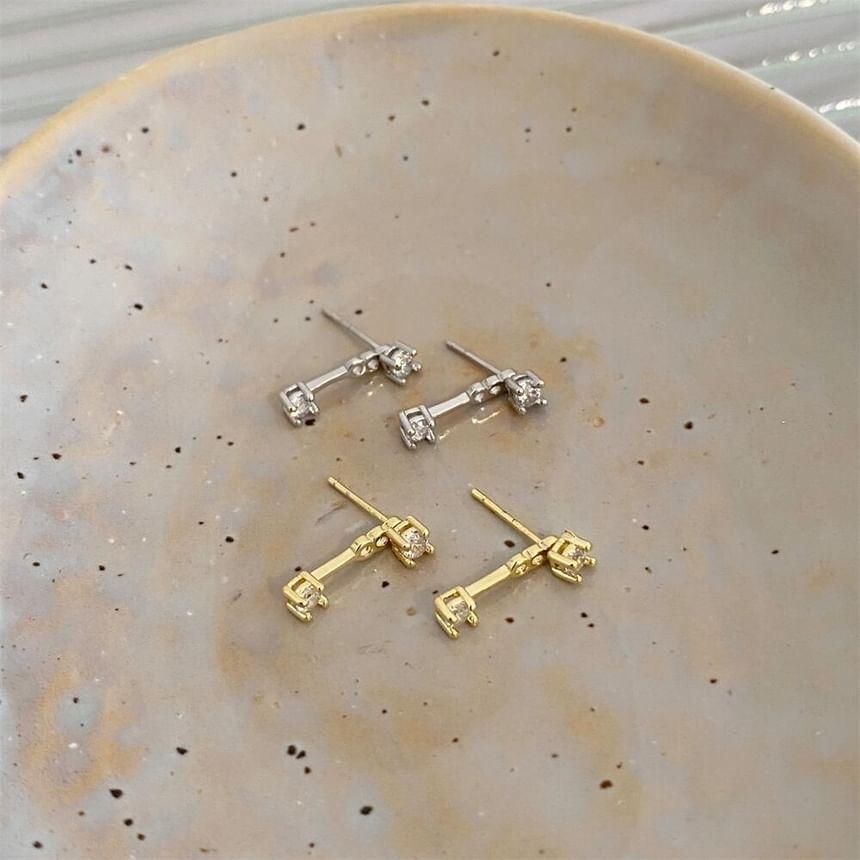 Rhinestone Earrings Product Image