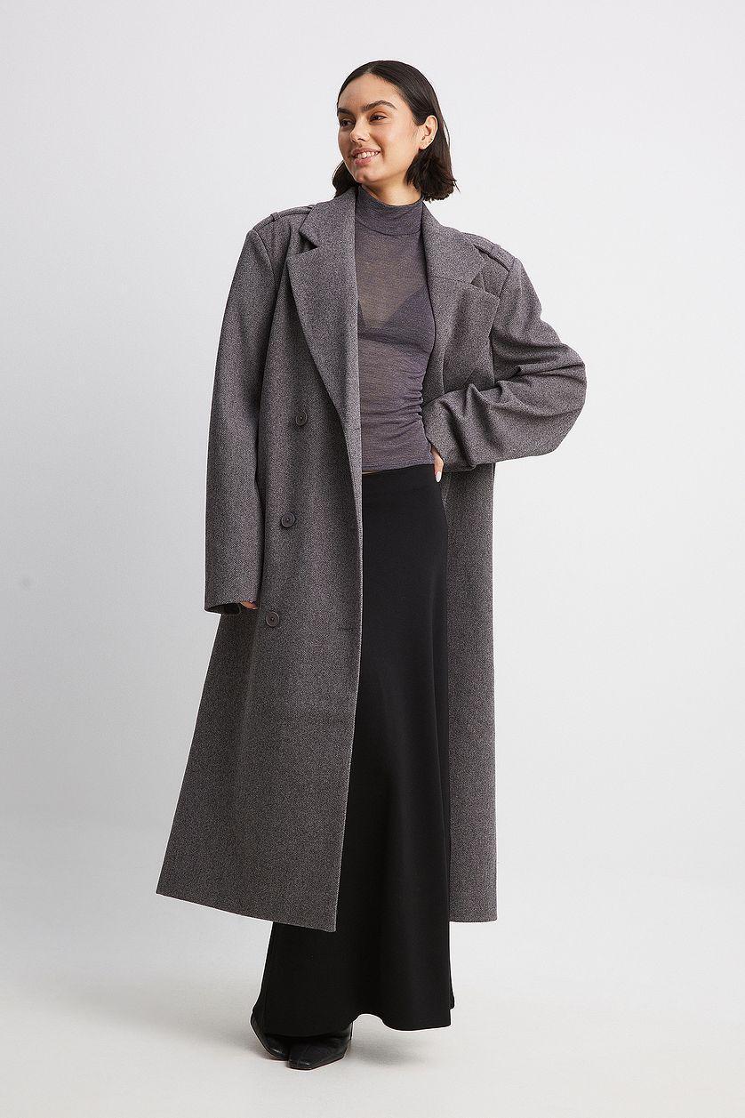 Jersey Low Waist Maxi Skirt Product Image