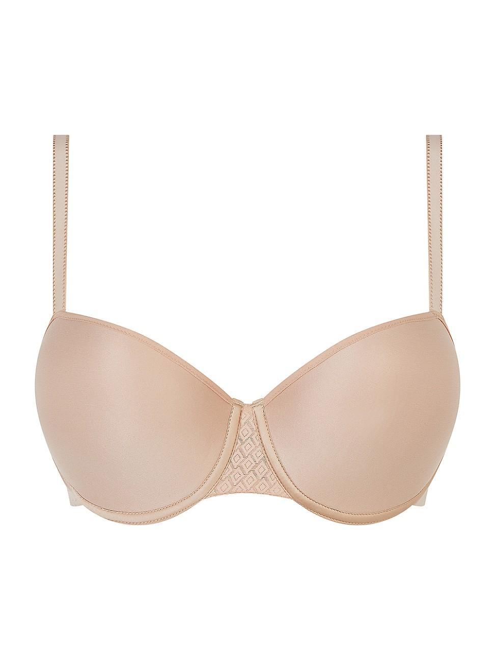 Chantelle Lucie Lace Comfort Demi Memory Foam Bra Product Image