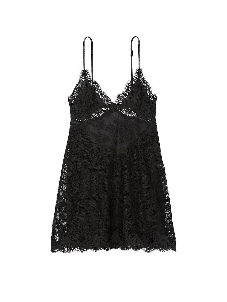 Twinkle Strap Lace Slip Dress Product Image