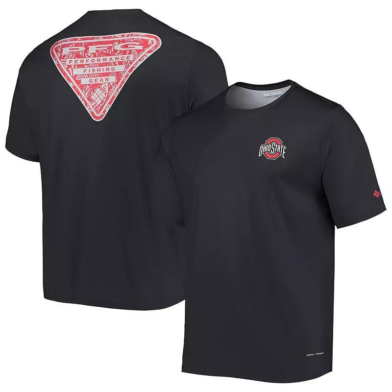 Mens Columbia Ohio State Buckeyes Terminal Tackle Omni-Shade T-Shirt Product Image