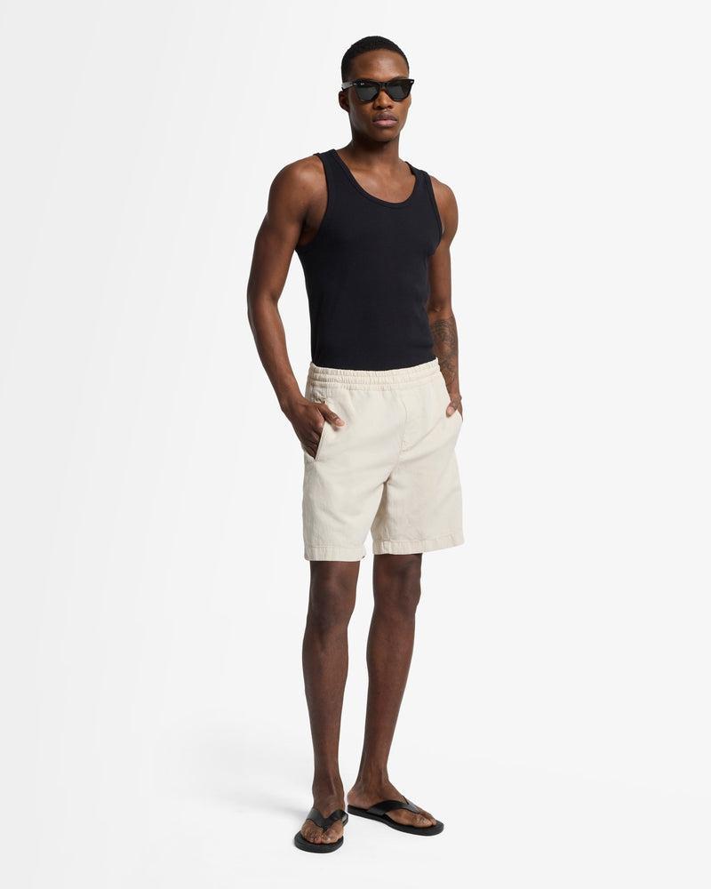 Linen Blend Jogger Short Product Image