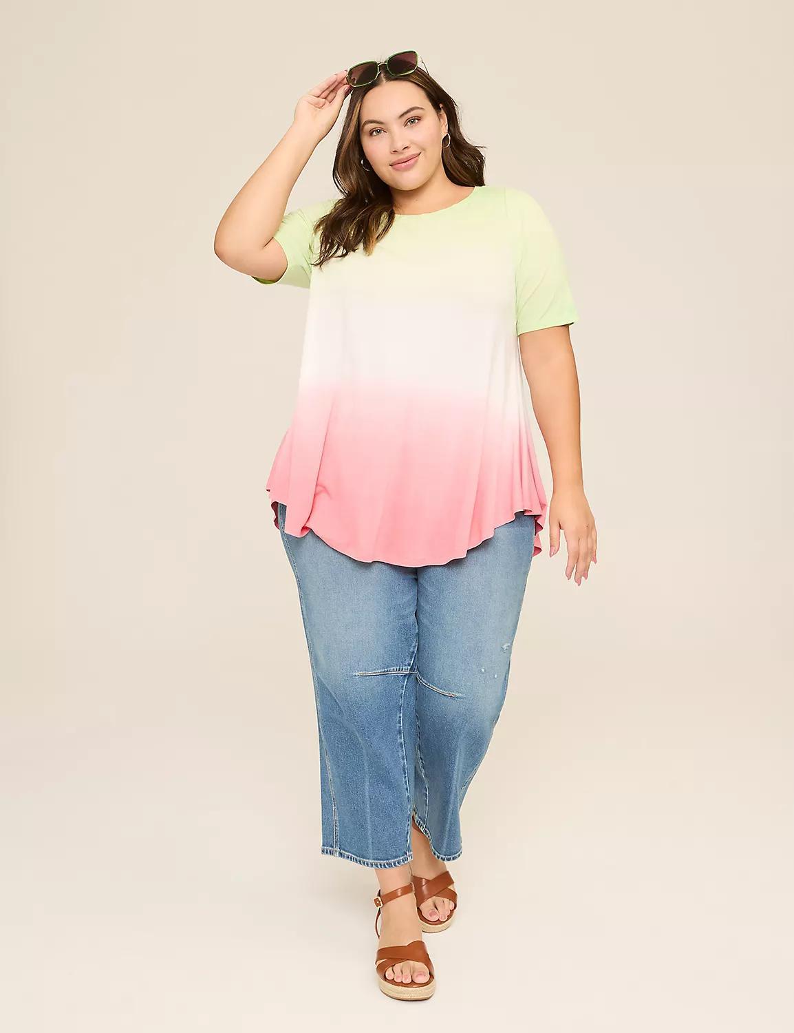 Max Swing Perfect Sleeve Boatneck Tee Product Image