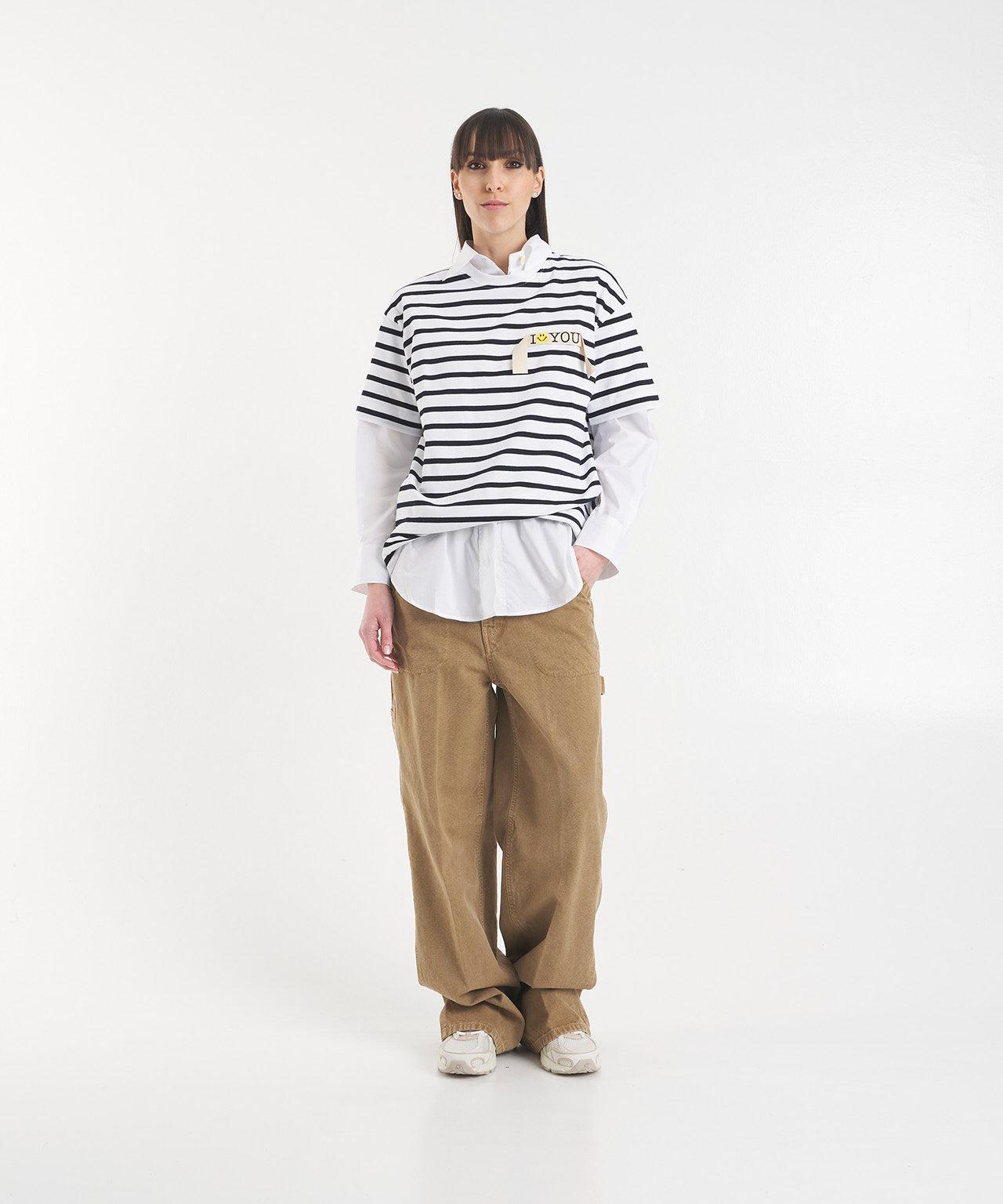 Striped T-shirt Product Image