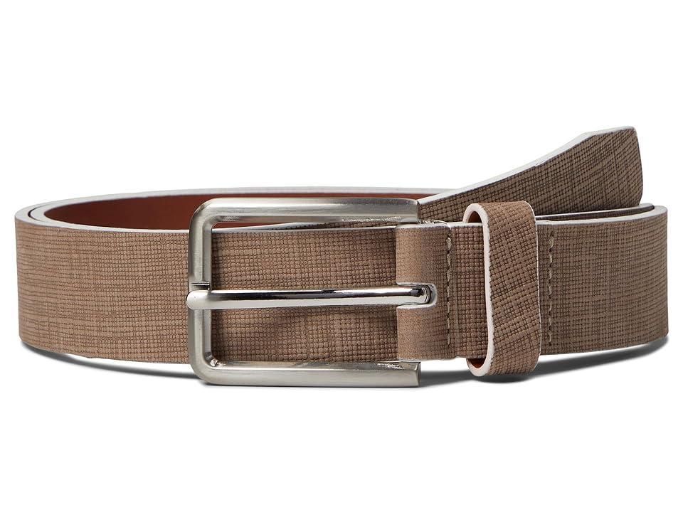 Johnston  Murphy Mens Linen Print Belt Product Image