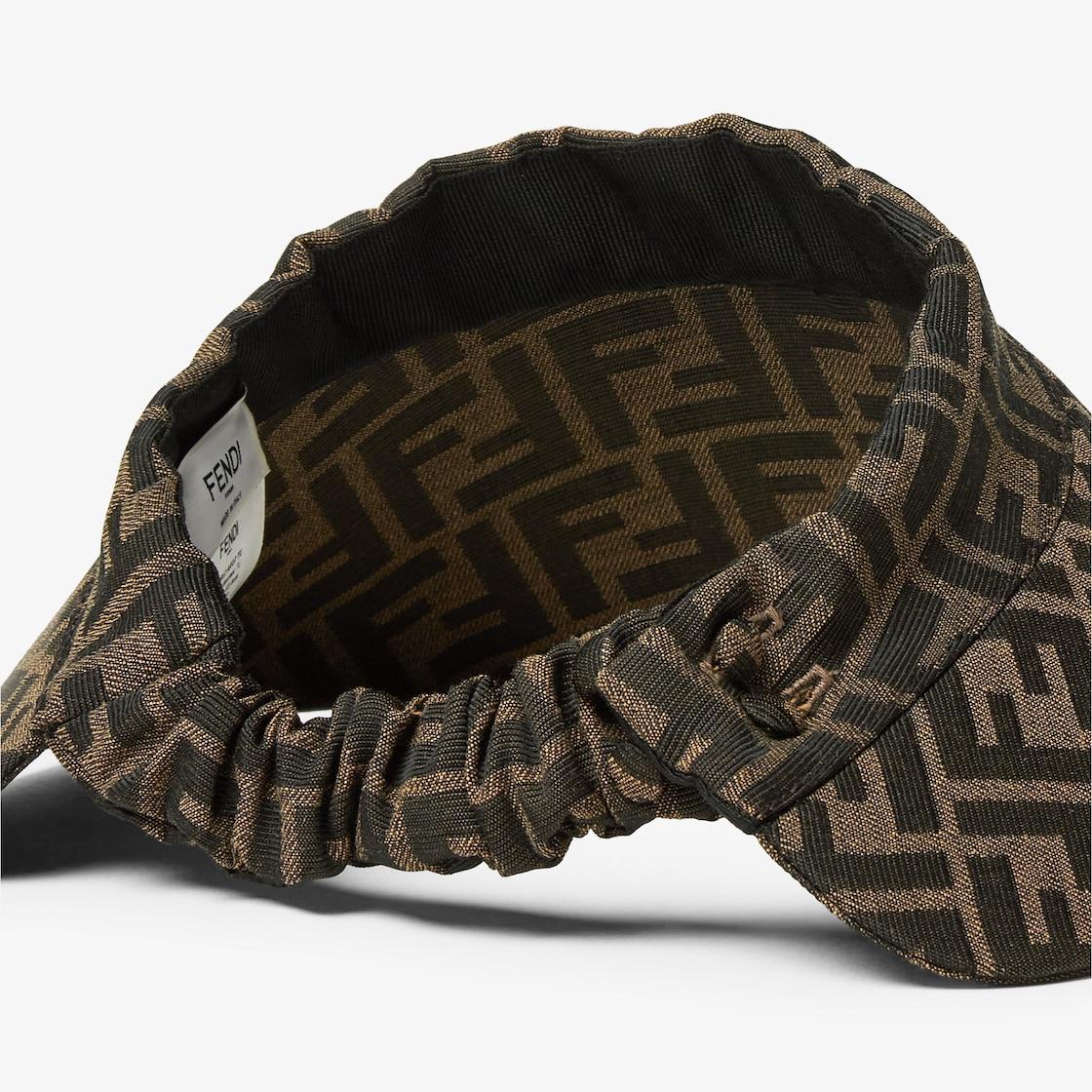 VisorBrown canvas visor Product Image