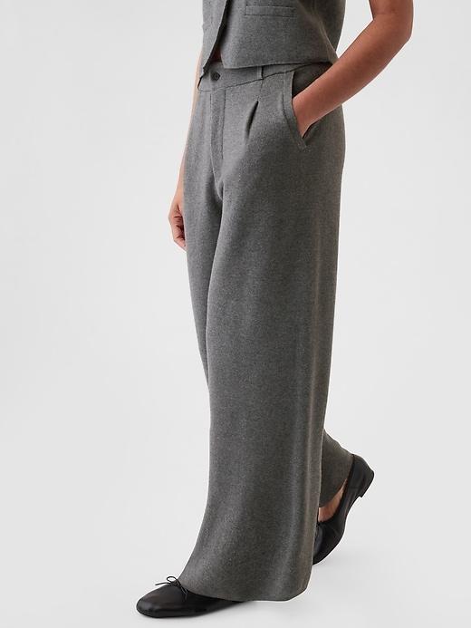 CashSoft Pleated Trousers Product Image