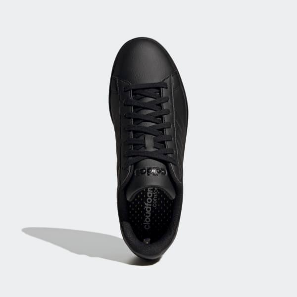 adidas Grand Court Shoes Core Black 12 Mens Product Image