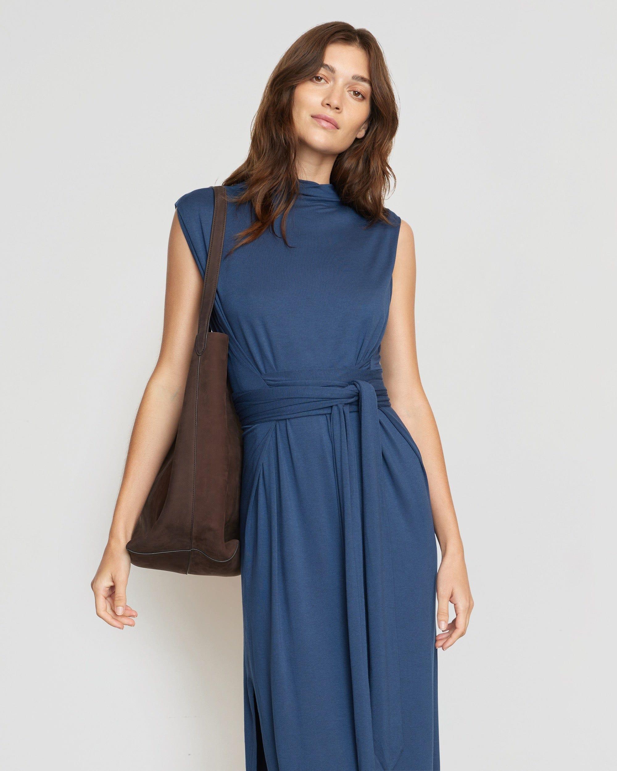 Eden Sleeveless Tie-Front Dress Product Image