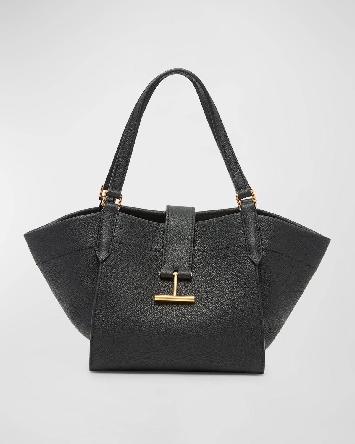 Tara Small Tote in Grained Leather Product Image