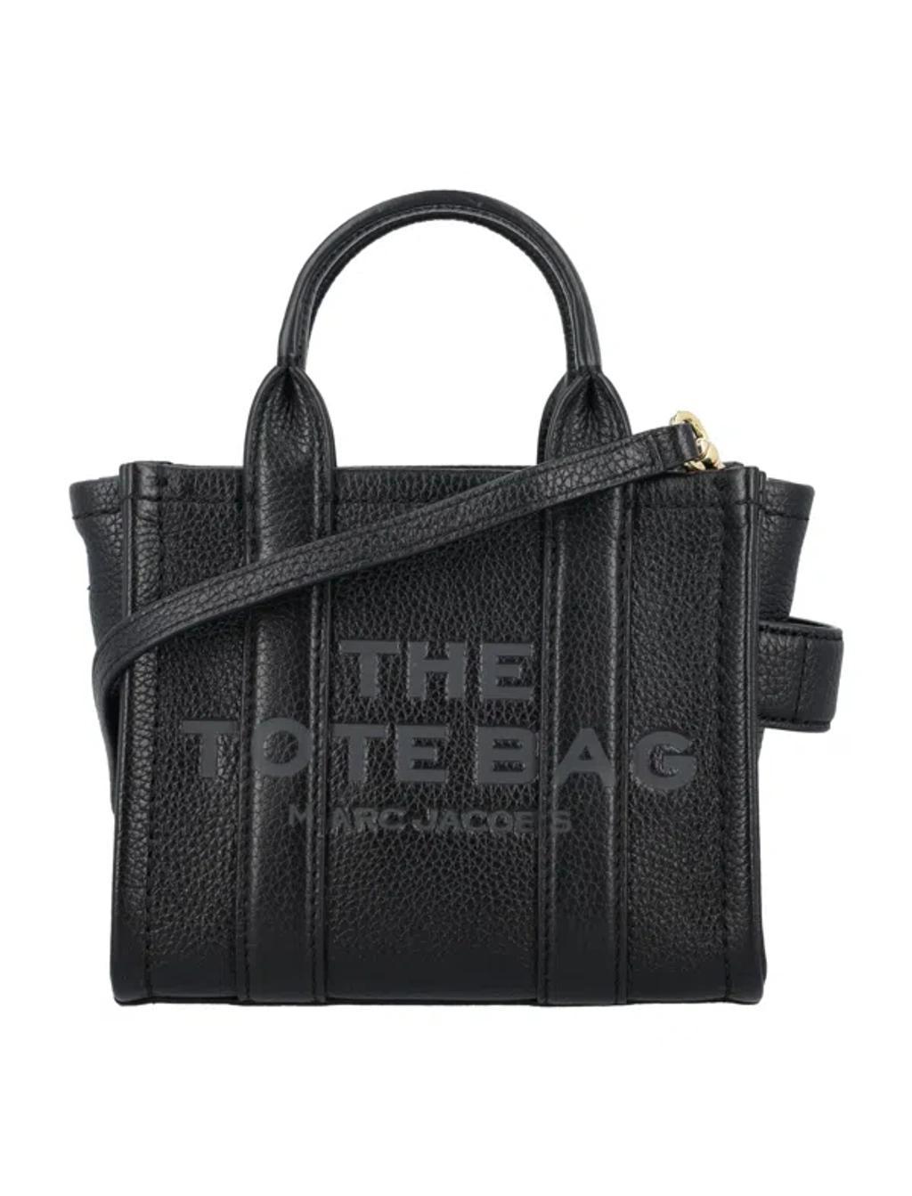 Small The Tote Bag In Black Product Image