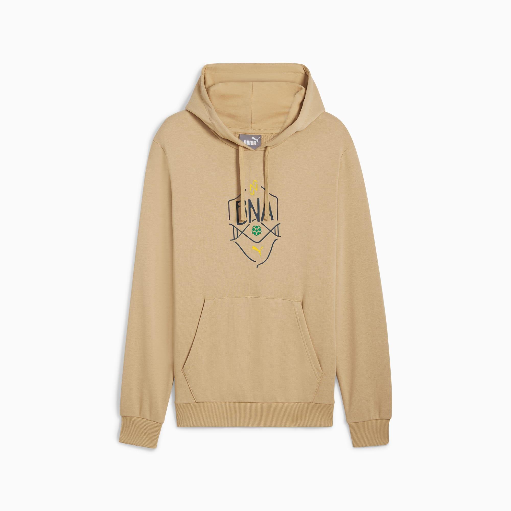 PUMA x NEYMAR JR "BNA" Men's Hoodie in Sand Dune/PelÃ© Yellow Product Image