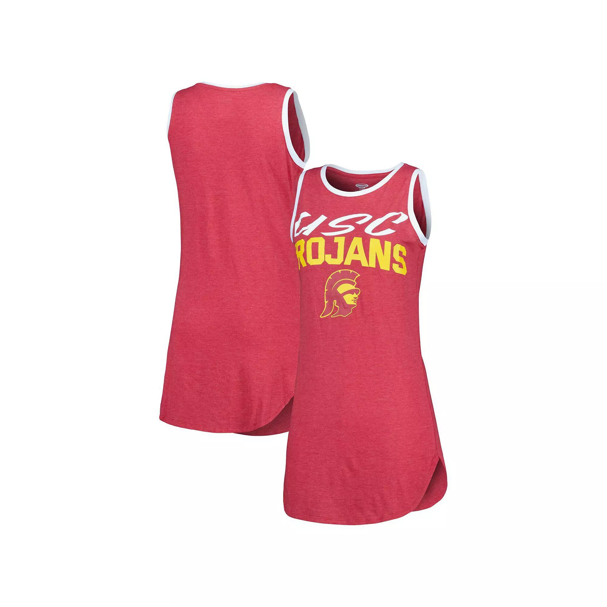 Women's Concepts Sport Cardinal USC Trojans Tank Top Nightshirt,  Product Image